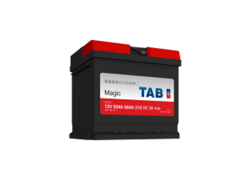 Startbatteri TAB SEALED 12V 55AH-560A+H (L1 189058)